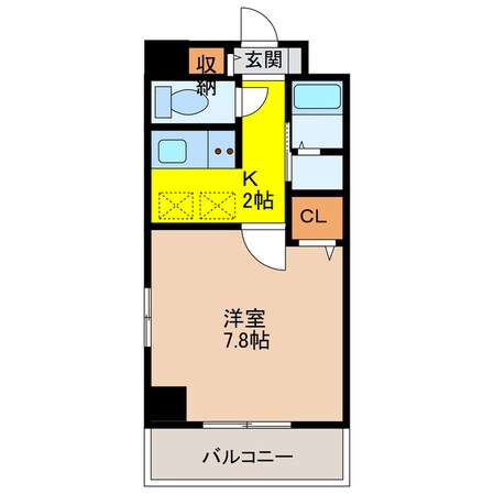 フューチャー野里の物件間取画像